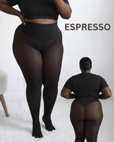 Espresso thermal tights — reference product imagery
